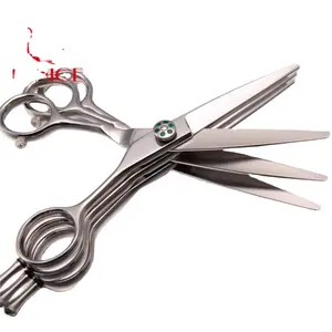 Tốt Cắt Chuyên Nghiệp <span class=keywords><strong>3</strong></span> Lưỡi Kéo Tóc Solon Ba Cắt Tóc Kéo - Product Image 1