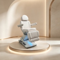 Behandlungsliege Langlebig 3-4 Motoren Elektrische Schönheits-Massageliege mit Integrierter Fußsteuerung für Medizinische Kliniken, Spa, Krankenhäuser und Salons