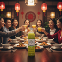 Groene BPG Mango Puree Drank Sap Bulk Leverancier Natuurlijk Fruit Private Label Fabriek Export