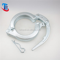 Collier de serrage Putzmeister ZX-125/ZX-150 265984000 N°1, cale de nettoyage de coude, accouplement de serrage 240948003 241291005 DN125 241292004