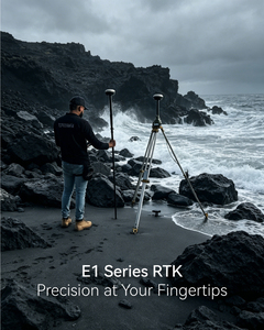 ชุดอุปกรณ์ GNSS SingularXYZ E1 Pro GPS RTK พร้อมหน้าจอ LCD และซอฟต์แวร์ทำแผนที่ รองรับการปรับแต่ง OEM - Product Image 1