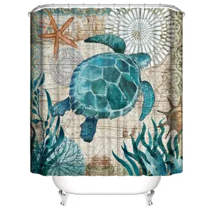 Wholesale nautical shower curtain for Clean and Stylish Bathrooms –