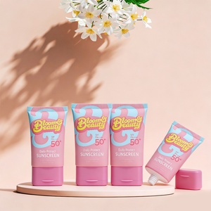 Tube ovale de 50 ml de crème BB de luxe de haute qualité avec écran solaire, emballage cosmétique, tubes compressibles pour crème CC avec bouchon à clapet - Product Image 4