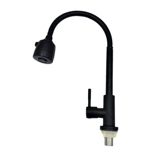 Смеситель кухонный из нержавеющей стали, 304, с двумя функциями - Product Image 6