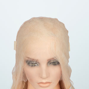 Perruque en cheveux humains blonds, sans colle, pré-épilée, pré-décolorée, douce, vierge, européenne, avec cuticules alignées, pour femmes blanches - Product Image 5