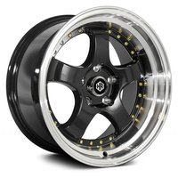 Jantes de voiture personnalisées S1 Design multi-rayons en alliage d'acier et d'aluminium neuf 8J 100mm 5x114.3 5x120 PCD boulon 20mm-40mm