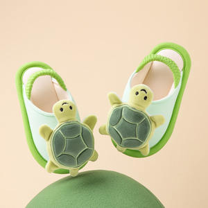 Pantuflas <span class=keywords><strong>de</strong></span> Interior con Dibujos Animados para Niños y Niñas <span class=keywords><strong>de</strong></span> 1 a 3 Años, <span class=keywords><strong>de</strong></span> Tela Suave para Invierno - Product Image 3