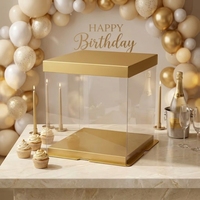 Boîtes à gâteaux de 12 pouces de qualité supérieure, directement de l'usine, idéales pour les mariages, les réunions et les fêtes d'anniversaire