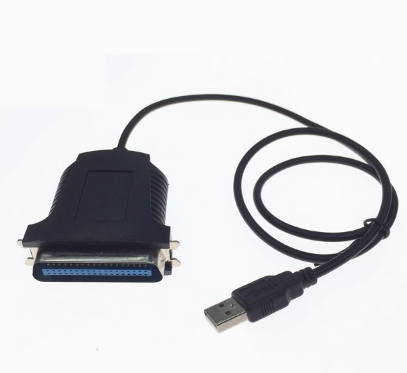 Old needle printer data cable CN36 parallel port to computer USB port conversion printing cable 1284 printing cable