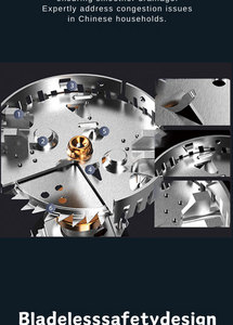 Broyeur de déchets alimentaires électrique domestique Javish de haute qualité, 0,75 CV, technologie silencieuse, alimentation continue - Product Image 5