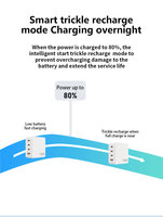 Chargeur rapide GaN 100W ignifuge, 3 ports Type-C + 1 port USB, chargeur de bureau écologique pour smartphones 5G, accessoires mobiles