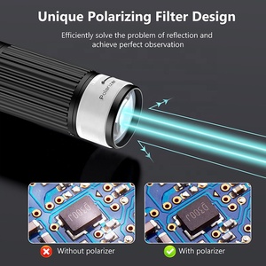 Microlong LP070 4K Electron 48MP <b>Camera</b> 7" Screen 1500X Magnification 32GB TF Card USB Monocular LED Illumination LP070 7 Inch M - Product Image 5