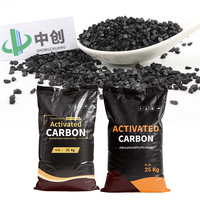 Carbón Activado Granular a Base de Carbón con Valor de Yodo 800 para Refrigeración Industrial de Agua, Suministro de Fábrica