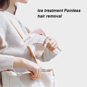 Dispositivo de depilación láser IPL con mango en forma de pistola, inalámbrico con pantalla LED, fotodepiladora de refrigeración por hielo para uso corporal completo de mujeres - Product Image 4