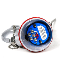 Harga Pabrik 4-20mA PT100 Transmitter Sensor Cerdas Termokopel Sensor Pt100 Termokopel Berinsulasi Mineral