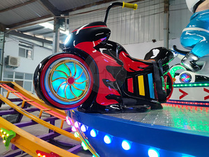 Nouveau Produit Vente à Chaud Jeux Moto Volante Enfants Parc D'attractions Machines - Product Image 4
