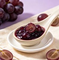 Confiture de Raisins Violets Frais Sans Conservateurs en Gros de l'Usine Lotlong pour Mélange de Thé au Lait, Pâtisseries et Desserts