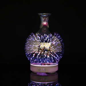 Difusor de <span class=keywords><strong>aroma</strong></span> ultrasónico 3D, botella de vidrio de aromaterapia multicolor - Product Image 4
