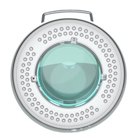 Lampe Loupe LED à Haute Magnification 5X 10X avec Bras Articulé à Pince et Design Amovible pour Soudure, Artisanat et Loisirs