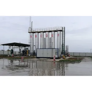 Sistem manufaktur metana 900th. 2Mw biaya rendah harga metana cair Vatikan untuk rumah