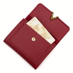 Women's Mini Trifold Wallet with Multiple <b>Card</b> Slots, Small Leather <b>Card</b> Holder <b>for</b> Promotional Gifts - Product Image 4