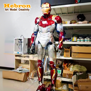 Costume Robot Indossabile Personalizzabile Grande 3M Anti-Hulk Iron Man Mark 44 Tuta Cosplay Rossa Mascotte <span class=keywords><strong>Vestito</strong></span> di Halloween - Product Image 1