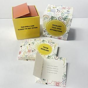 Caja de Cartón Rígido con Diseño Personalizado, Impresión de Tarjetas con Versículos Bíblicos en Papel Offset - Product Image 6