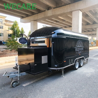 WECARE Carritos Foodtruck Bar à bière et cocktails, grill de poulet, camion de restauration mobile, boulangerie mobile, service de restauration, remorque entièrement équipée
