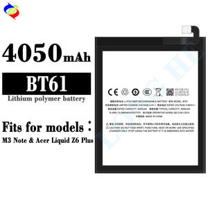 แบตเตอรี่โทรศัพท์มือถือ 4050mAh BT61 สำหรับ MEIZU M3 Note <span class=keywords><strong>3</strong></span> Mini 0 รอบการใช้งาน แบตเตอรี่แบบชาร์จได้ - Product Image 3