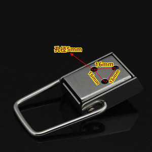 Stainless Steel Lock Buckles Rectangle 58-180mm Durable For <b>Advertising</b> <b>Light</b> <b>Boxes</b> - Product Image 2