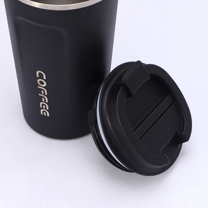 Gobelet d'eau à Double paroi en acier inoxydable, <span class=keywords><strong>tasse</strong></span> isolante avec couvercle, pour le café, style voyage, pour le <span class=keywords><strong>thé</strong></span> et l'eau - Product Image 4