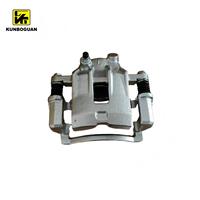 Nueva Pinza de Freno Delantera Izquierda KUNBOGUAN para Nissan Pickup D21 Hardbody 86-97 D22 Frontier 97-04 2WD, Pistón Único, OEM 41011-09W00