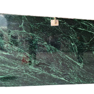 Losas de mármol verde pulido de <span class=keywords><strong>Italia</strong></span> para revestimiento de paredes del hogar, encimeras de Banco de hotel, baldosas y escaleras del hogar - Product Image 1