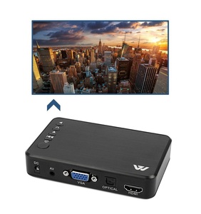 Digital Signage Player HD 1080P Auto Loop Auto Play <b>USB</b> SD Portable Multimedia Advertising Display Business Commercial Use OEM - Product Image 1