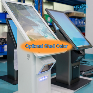 Hot bán trắng máy tính để bàn SDK trong nhà POS thiết bị đầu cuối màn hình cảm ứng khách sạn tự kiểm tra tự phục vụ bán vé và bán lẻ thanh toán <span class=keywords><strong>kiosk</strong></span> - Product Image 2