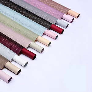 Fabbrica Shinewrap commercio all'ingrosso 20 fogli/sacchetto di carta da imballaggio fiore piccolo punto stampato fiorista regalo di carta di alta qualità - Product Image 1