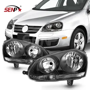 SENPEI Hot Sale Auto Body Parts 2006 2007 2008 2009 Volkswagen Jetta GTI MK5 Headlights 06-09 Headlamps 1K6941005S,1K6941006S