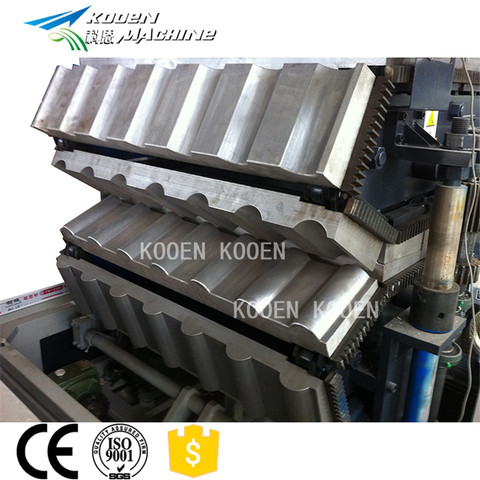 Good Reputation PVC Glazed Roof Making Machine/glazed Roof Tile/PVC Corrugated Glazed Roof Tile Production Line