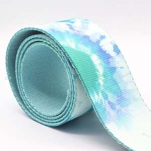 สายรัดไนลอนทอแบบขายส่ง พิมพ์ลายด้วยความร้อน เคลือบสะท้อนแสง สำหรับกระเป๋าเดินทาง - Product Image 1