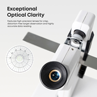 Aist Optics CP 1B Alat Ukur Lensa Manual Portabel untuk Pengujian Penglihatan Optik Mobile