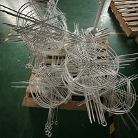 Luz LED de Arcoíris con Motivo de Estrella Cruzada 2D para Exteriores, IP65, con Marco de Aluminio Metálico de 70x70cm, para Decoración Navideña y de Paisajes