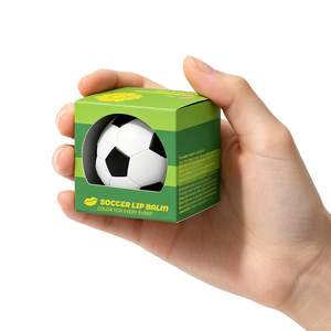 <span class=keywords><strong>Baume</strong></span> à lèvres hydratant profond en forme de ballon de football, changeant de couleur selon la température, réparateur pour lèvres gercées, soin naturel brillant pour les lèvres - Product Image 2