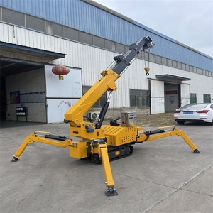 Cần cẩu nhện <span class=keywords><strong>mini</strong></span> CE được bán trực tiếp bởi nhà sản xuất được thiết kế cho các hoạt động không gian nhỏ và có thể được vận hành từ xa - Product Image 2