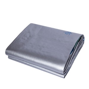 Military Green Silver Tarpaulin Waterproof Sunscreen Outdoor Tent Cloth PE Plastic Custom Size Factory Made - Product Image 3