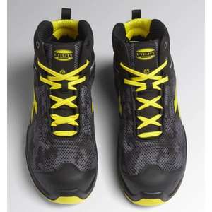 DIADORA UTILITY-701,177669-C2541/43 Zapatos de alta seguridad negros/grises en tejido técnico de poliéster repelente al agua S3 SRC ESD - Product Image 2