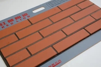 Brique de culture décorative pour mur ignifugée et imperméable brique pour mur extérieur pour les fabricants de construction