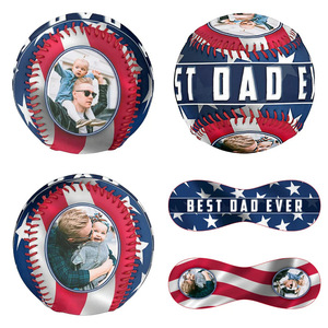 Custom Printed Logo Full Grain PU PVC Leather Flat Seam Raised Wool Cork Softball Training Weight Professional <strong>Baseball</strong> <strong>Balls</strong> - Product Image 3