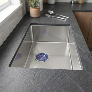 Hot Selling Stainless Steel Single Bowl <b>Kitchen</b> <b>Sink</b> Large Capacity Handmade <b>Sink</b> with Accessories for Residential - Product Image 1