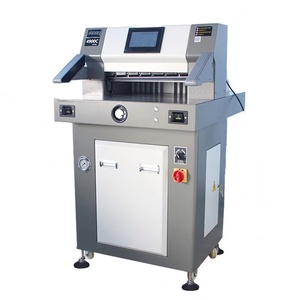 ST-4900C 490mm 19.29'' Industrial Oil-Electric Hybraulic Guillotine Automatic Paper <b>Cutter</b> Machine Paper Cutting Machine - Product Image 4