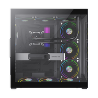 GAMEMAX N70 Mid Tower ATX Gaming Computer Cases & Towers Wholesales Verre trempé Gaming PC Cabinet for PC Desktop